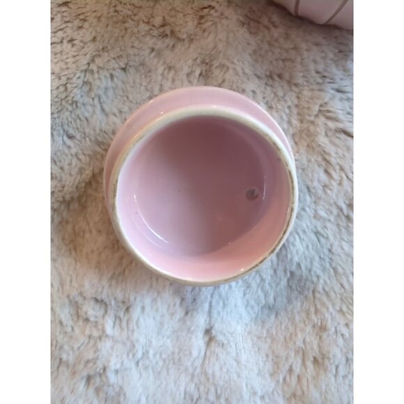 Vtg Sadler Pale Pink Chintz Teapot Roses Gold Trim Round Top Made in England 9x5 - Picture 12 of 16